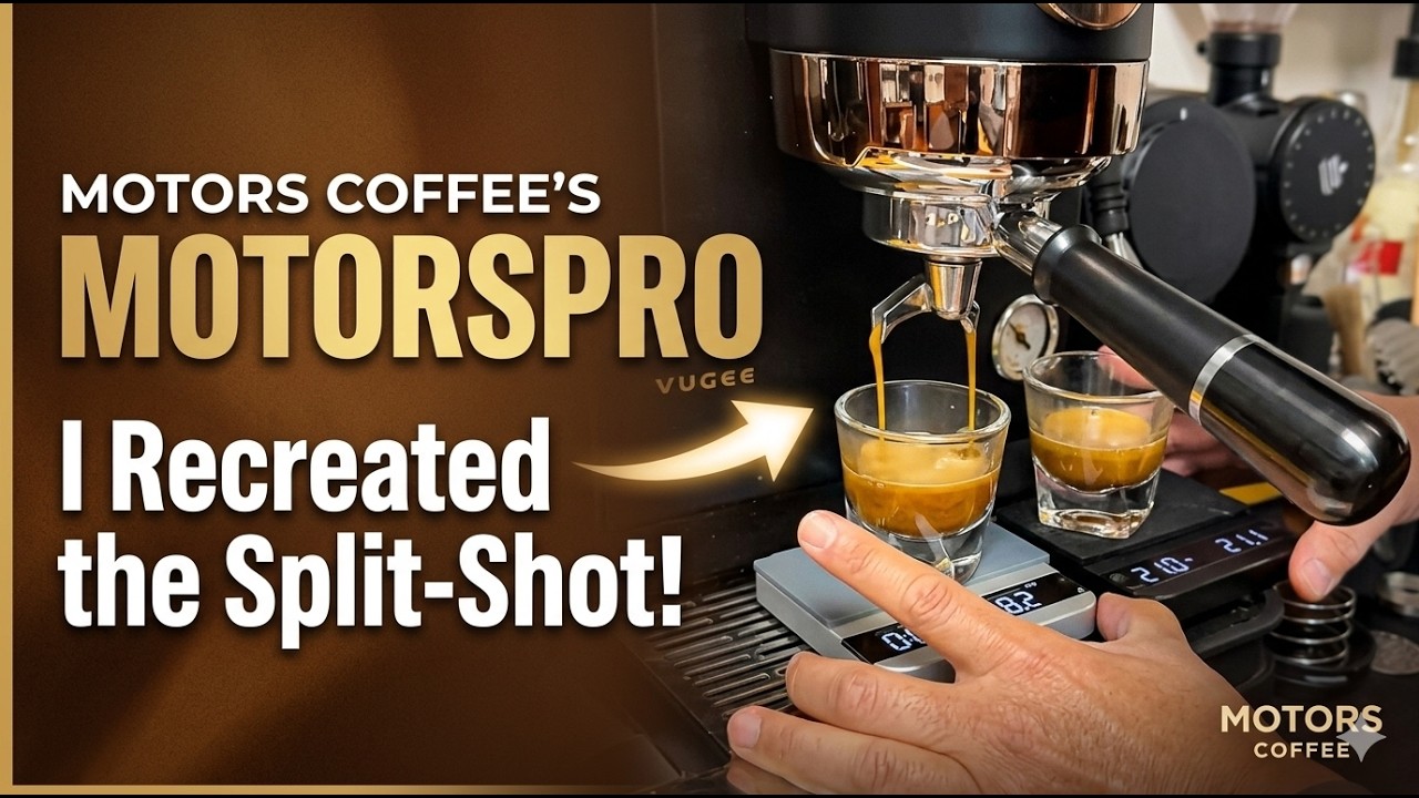 Replicating Motors Coffee's Legendary MOTORSPRO at Home