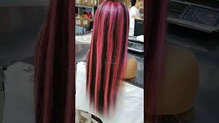 Download lagu Colorful 100% Human Hair Wig Dyed by 613 Blonde Hair #hair #hairstyle #haircolor mp3