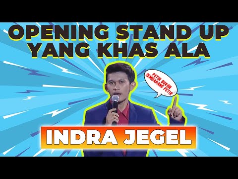 Kompilasi Opening yang Khas ala Indra Jegel: Selalu Pakai Pantun