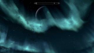 Highest Point and Aurora Borealis (Skyrim)