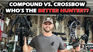 Crossbow vs. Compound - Do Crossbows Make You LESS OF A HUNTER