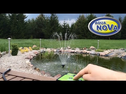 Насос для пруда AquaNova NSP-10000 л/час с регулятором потока - фото 1 - id-p266214927