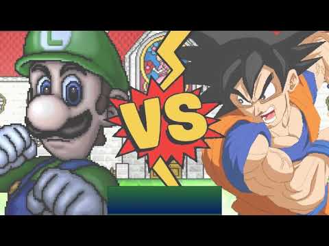 GOKU VS LUIGI & MARIO POWER LEVELS (Over The Years from Dragon Ball Super)