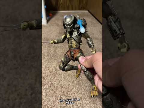 Neca jungle hunter predator #actionfigures #holloween #marvellegends #marvel #spiderman #predator