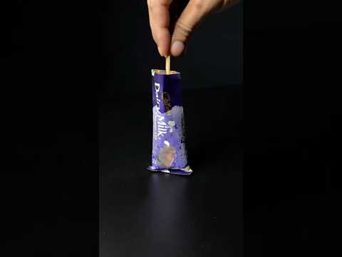 Dairy milk choco bar kulfi  🍫 #shorts #asmr #chocolate