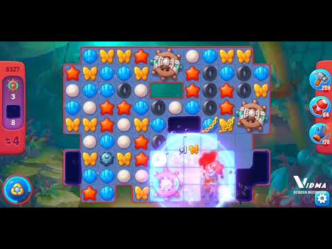 Fishdom. 8327 hard level no boosters and diamonds. 16 moves