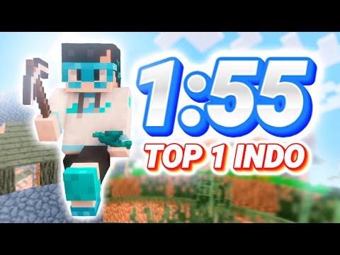 Namatin Minecraft Set Seed in 1:55 (Top 1 INDONESIA)