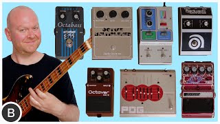 Video thumbnail for 6 VINTAGE BASS OCTAVERS by BassTheWorld.com