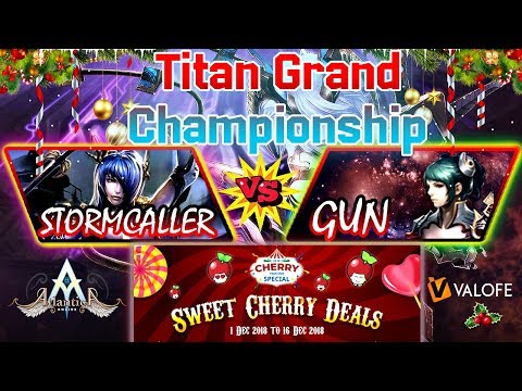 Titan 23/12/2018 AM: Semifinal - AmyDreamCast vs RizkiOne - Atlantica Online Valofe