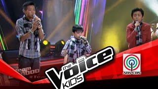 The Voice Kids Philippines Battles &quot;I&#39;ll Be There&quot; by Rommel, Gem, and Zack