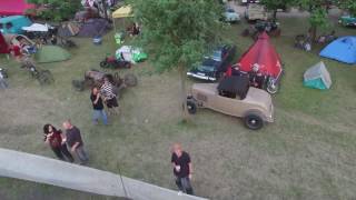 Rust`n´ Dust Jalopy 2016 Teterow Luftaufnahmen mit einer Drohne