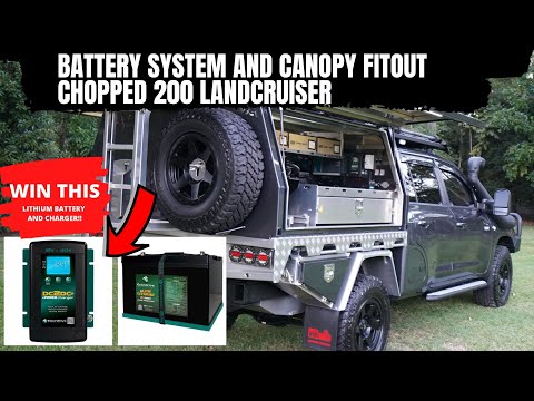 12 VOLT POWER SYSTEM IN A CHOPPPED 200 LANDCRUISER - THE DUAL CAB 200 PART 5