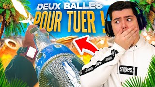 2 BALLES pour TUER... Le EINHORN est CHEATÉ sur Warzone !! MEILLEUR pompe #1 (caldera saison1)