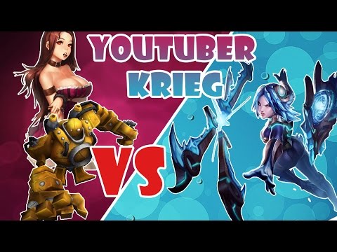 YOUTUBER KRIEG ! | CAITLYN BOTLANE - LUSOR VS MRMAIKAP