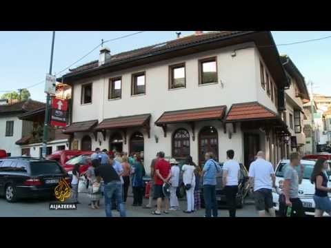 Doček iftara u Sarajevu uz top i somune