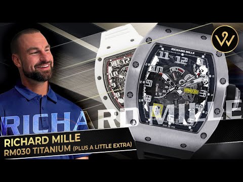 Unveiling The Richard Mille RM030 Titanium with BONUS limited RM030 Japan Edition only 50 pieces!