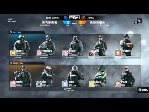 ESL EU Go4R6 (PC) #11 FENIX vs ENRO Griffins