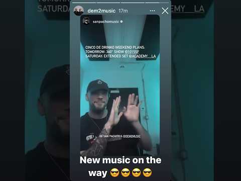 San Pacho & DEM2 - ID (snippet) | Instagram Stories - 02 MAY 2024