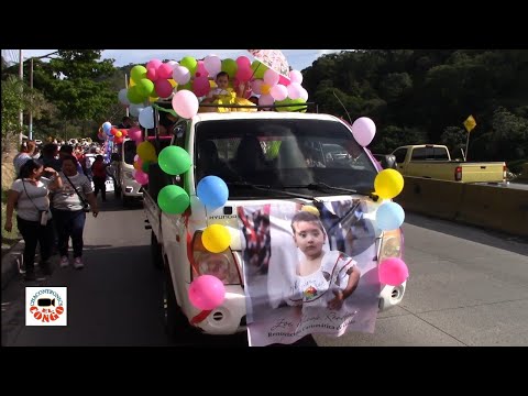 Desfile de Candidatas a Reina de Iglesia Cristo de Esquipulas, Colón, La Libertad.