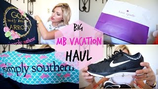 BIG Vacation Haul! Kate Spade/Nike/Simply Southern & More! | tiffaneyandcoxo