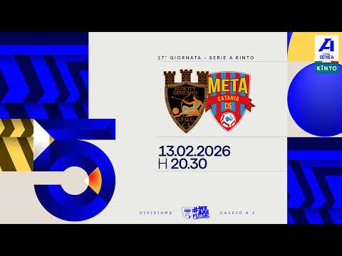 Ecocity Genzano-Covei Meta Catania Bricocity 3-4 | 17ª giornata | Serie A KINTO 2025/2026