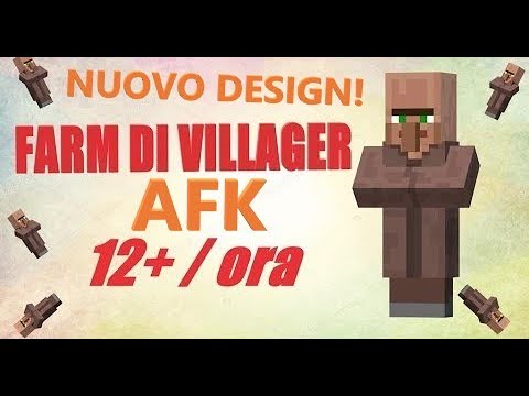 [1.20+] FARM DI VILLAGER AUTOMATICA AFK - VILLAGER BREEDER - NUOVO DESIGN! - Redstone Tutorials