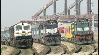 Download lagu Heavy Diesel Trains Traffic on Jaipur - Delhi Route | Indian Railways mp3