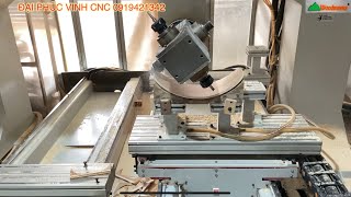 Máy gia công trung tâm 3D cnc 5 trục 4 đầu dao Woodmaster