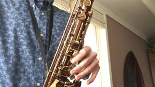 Small Portion of &quot;Three O&#39;clock in the Morning&quot; by Dexter Gordon Played By Me