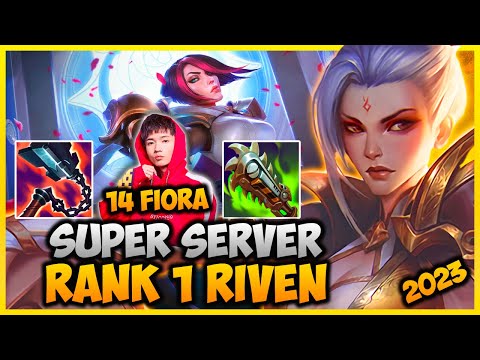 Wenshen Riven vs 14 Fiora Super Server Challenger Elo