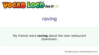 Video thumbnail for raving