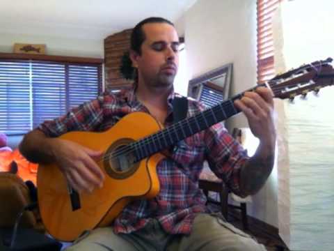 Metallica "Nothing Else Matters" (acoustic) Ben Woods on Flamenco Guitar