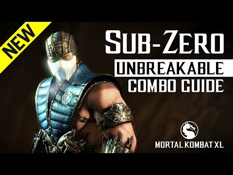 Mortal Kombat X: SUB-ZERO (Unbreakable) Combo Guide