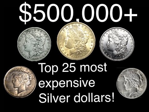 Top 25 most expensive silver dollars ever ( more than $500,000 )