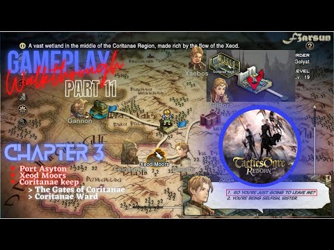 Tactics Ogre Reborn Chapter 3 Port Asyton, Xeod Moors, Coritanae Keep Gameplay Walkthrough Part 11