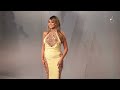 Heidi Klum Dazzles In Gold Gown With Sheer Details As She Attends The 2026 Vanity Fair Oscar Party