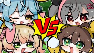 夏色まつり - 【スーパーバニーマン】どっちがきょうりょくちからつよいかたたかえ！【ホロライブ/夏色まつり】