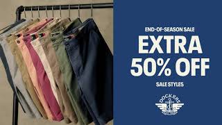 Dockers End of Season Sale 2025