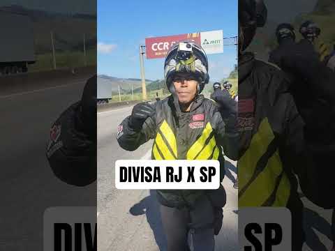 Divisa rio x São Paulo #rolê #rio #saopaulo #rj #sp #motoboy #viagem #passeio #aparecida