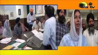 preview picture of video 'Rajoana's sister  file Nomination from patiala'