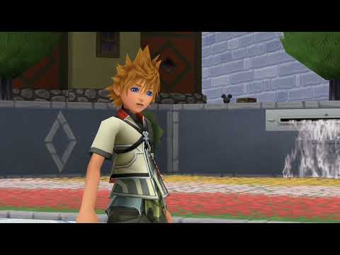 Kingdom Hearts Birth by Sleep Final Mix Theater Mode Scene 125- Is That Mickey?