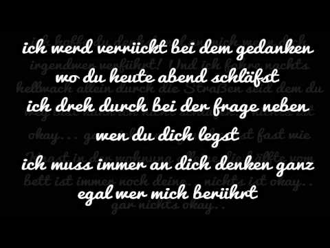 Joel Brandenstein - Ich muss immer an Dich denken - Lyrics