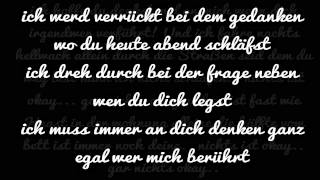 Joel Brandenstein - Ich muss immer an Dich denken - Lyrics