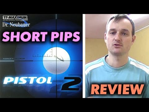 DR NEUBAUER Pistol 2 - обзор коротких шипов, тестировал Максим Черепнин