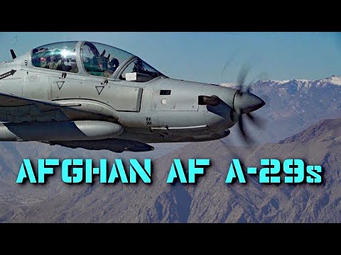 A-29s of Afghan Air Force