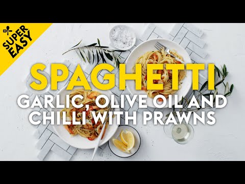Chilli and garlic prawn spaghetti recipe | delicious. Australia