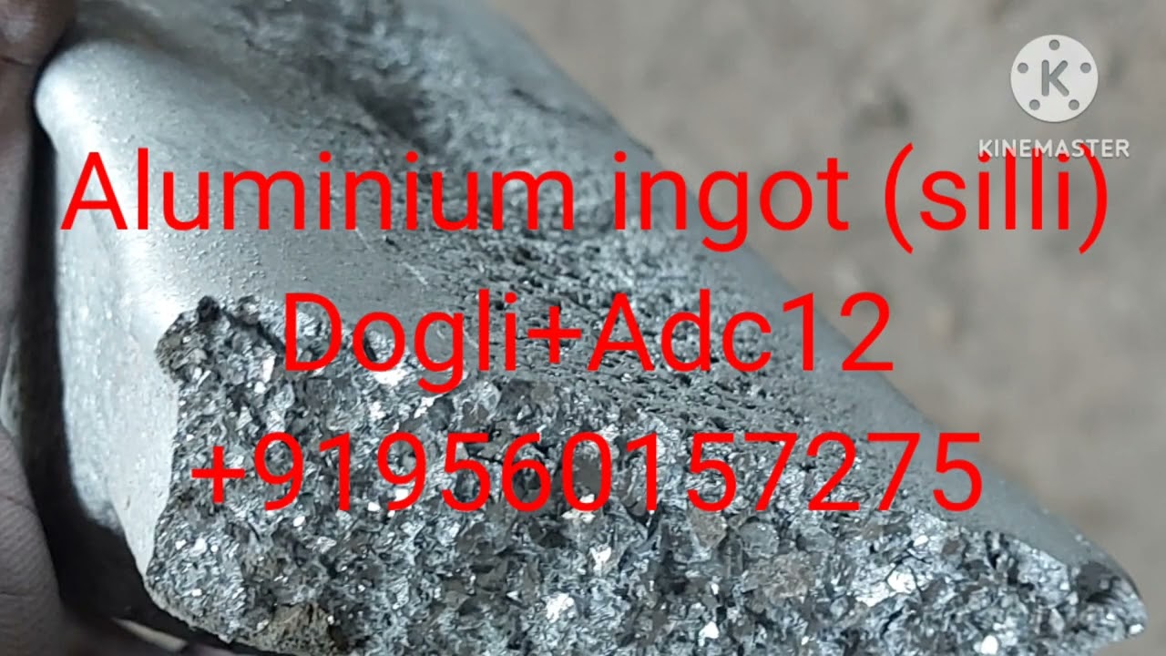 aluminium ingot silli dogli adc12 lm6