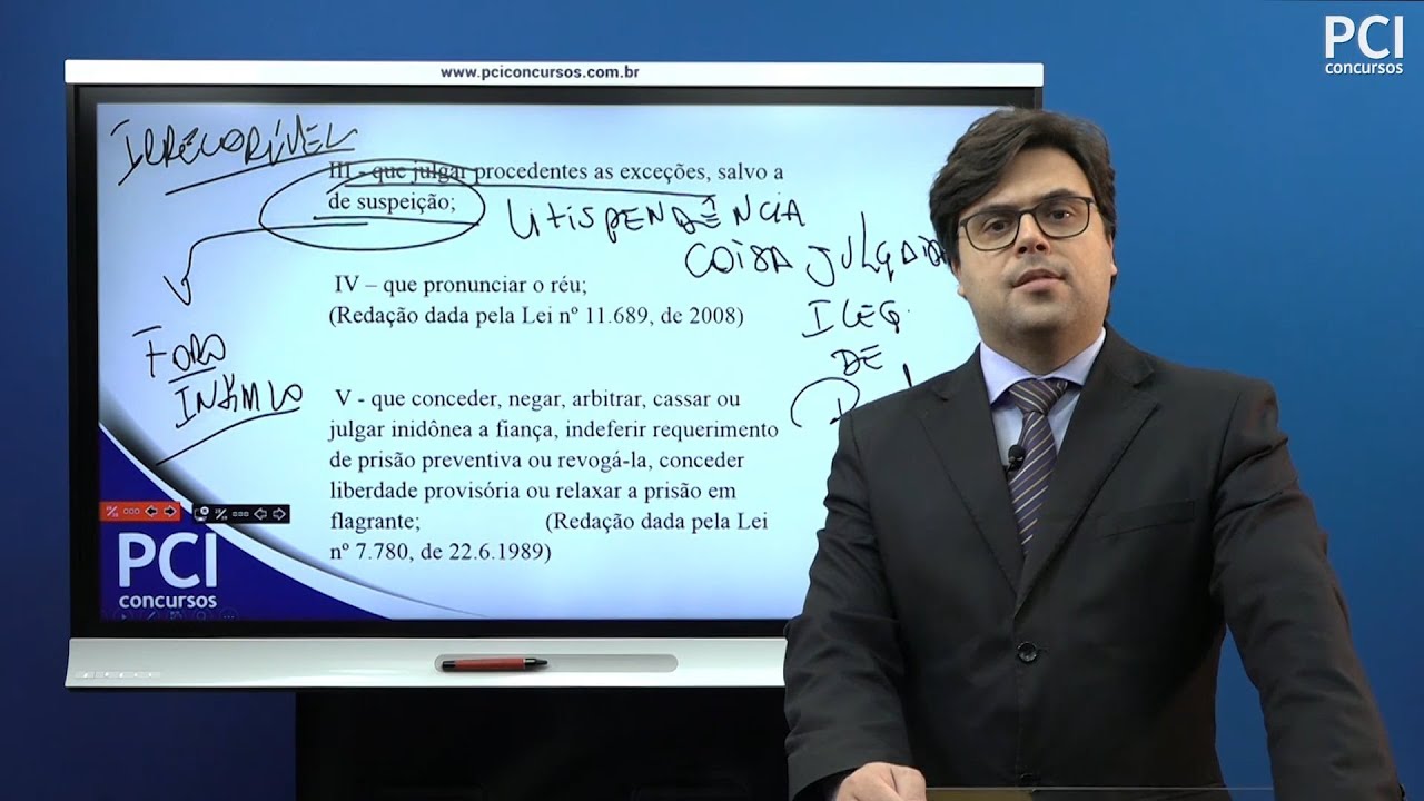 Aula 26 - Recursos no Processo Penal - Recursos em Espécie - Recurso em Sentido Estrito