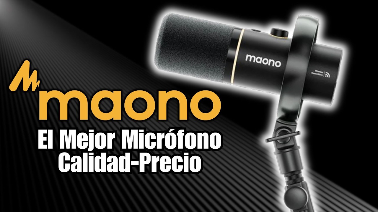 El MEJOR Microfono Calidad-Precio (Sin Cables!) | Maono PD200W Hybrid Inalambrico ⁨@MaonoGlobal⁩