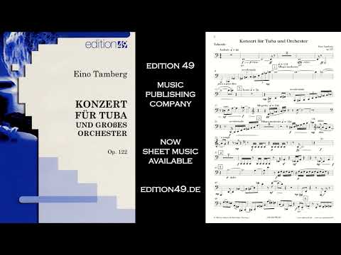 Tamberg Konzert Tuba Concerto Orchester orchestra op 122 Preludio ERSO Jens Björn-Larsen Lev Markiz